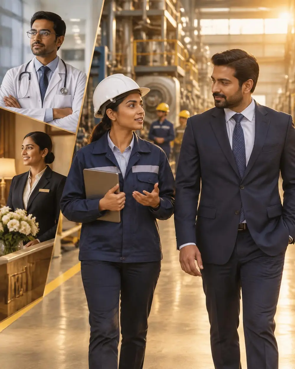 Professionals across industries